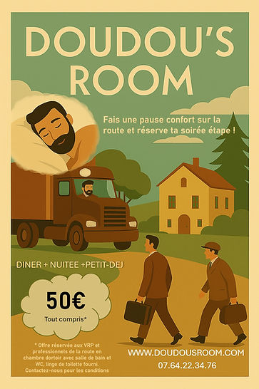 Offre spéciale hebergement nuit étape pour routiers, BTP et commerciaux