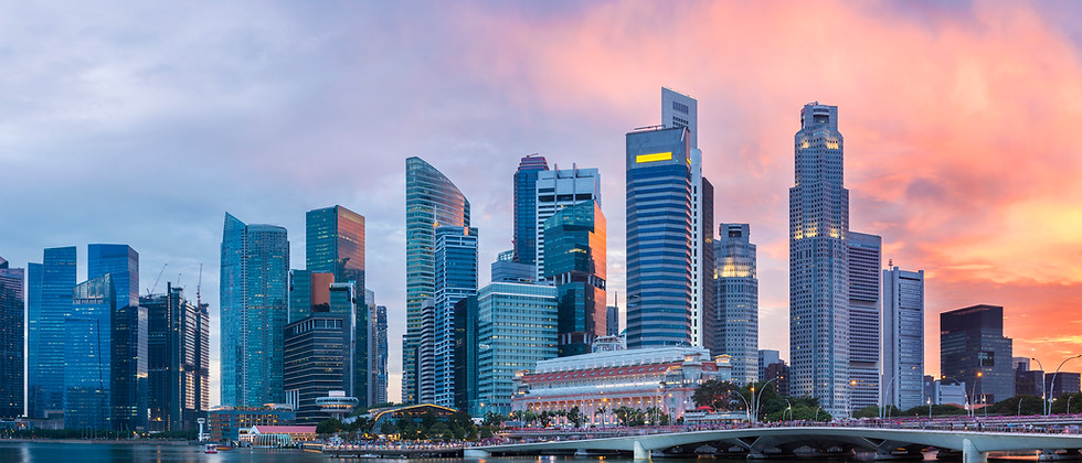 Cityscape at Sunset