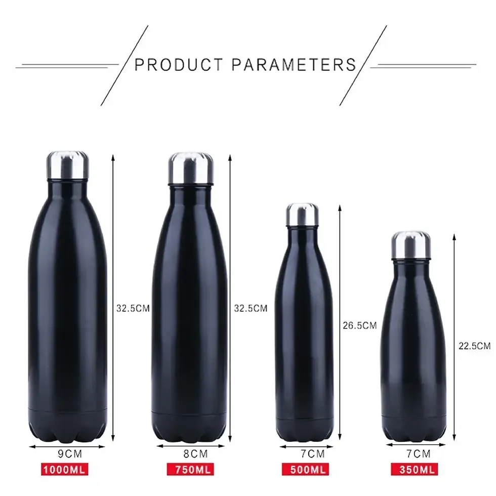 Thumbnail: Olyra Stainless Steel Insulated Water Bottle