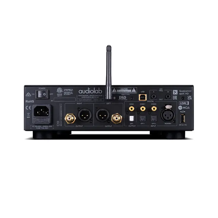 AUDIOLAB D9 back panel connections