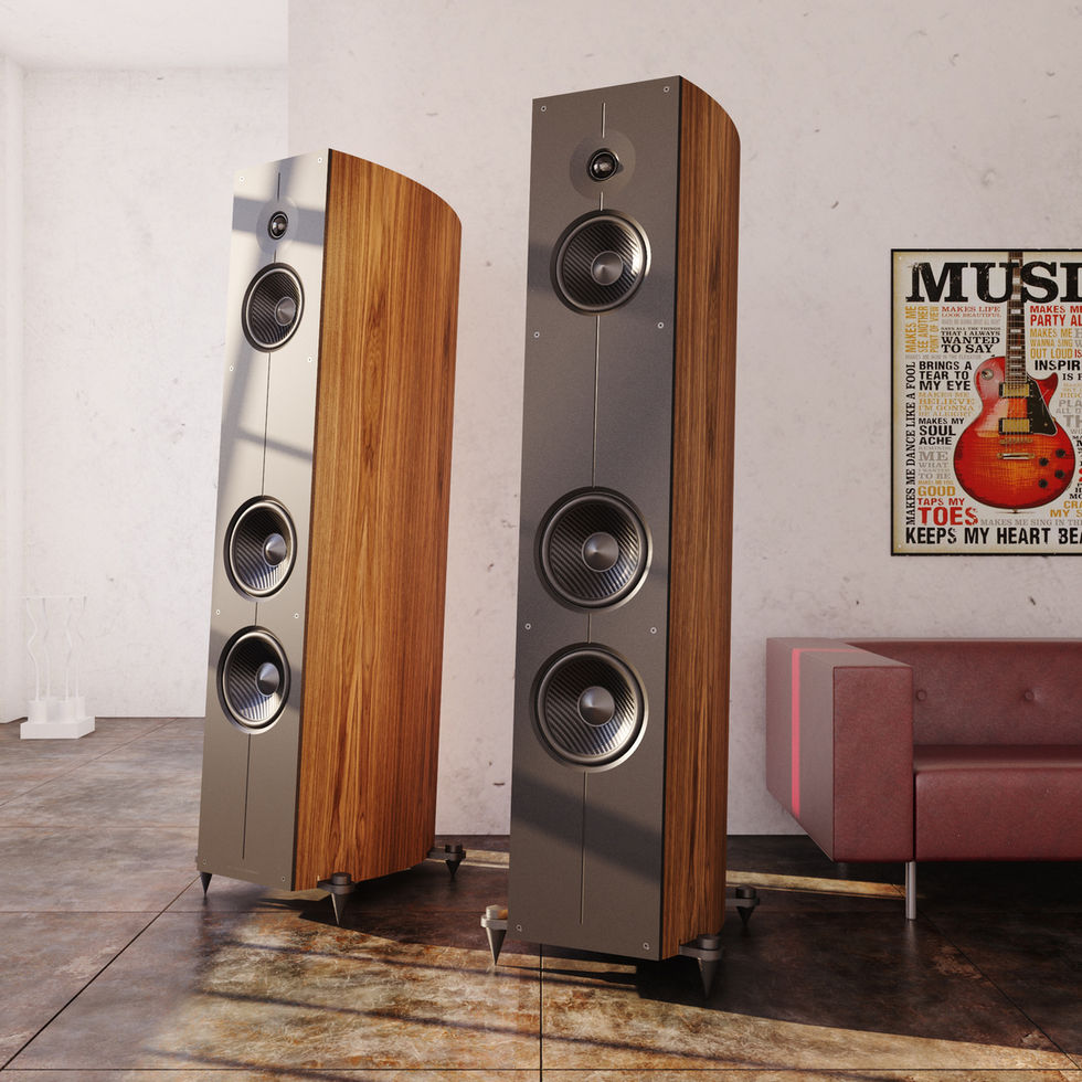ACOUSTIC ENERGY CORINIUM FLOORSTANDING LOUDSPEAKERS