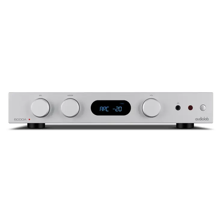 AUDIOLAB 6000A MK2 AMPLIFIER in silver