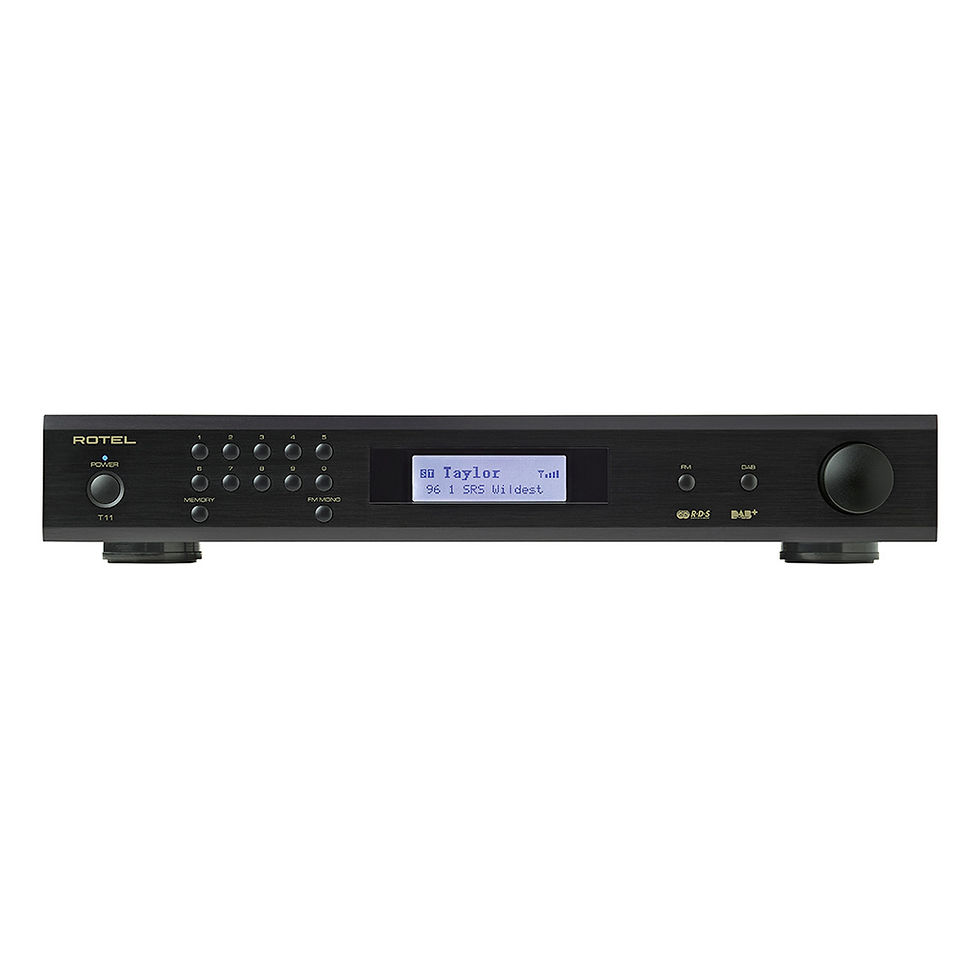 Thumbnail: ROTEL T11 DAB/FM TUNER in black