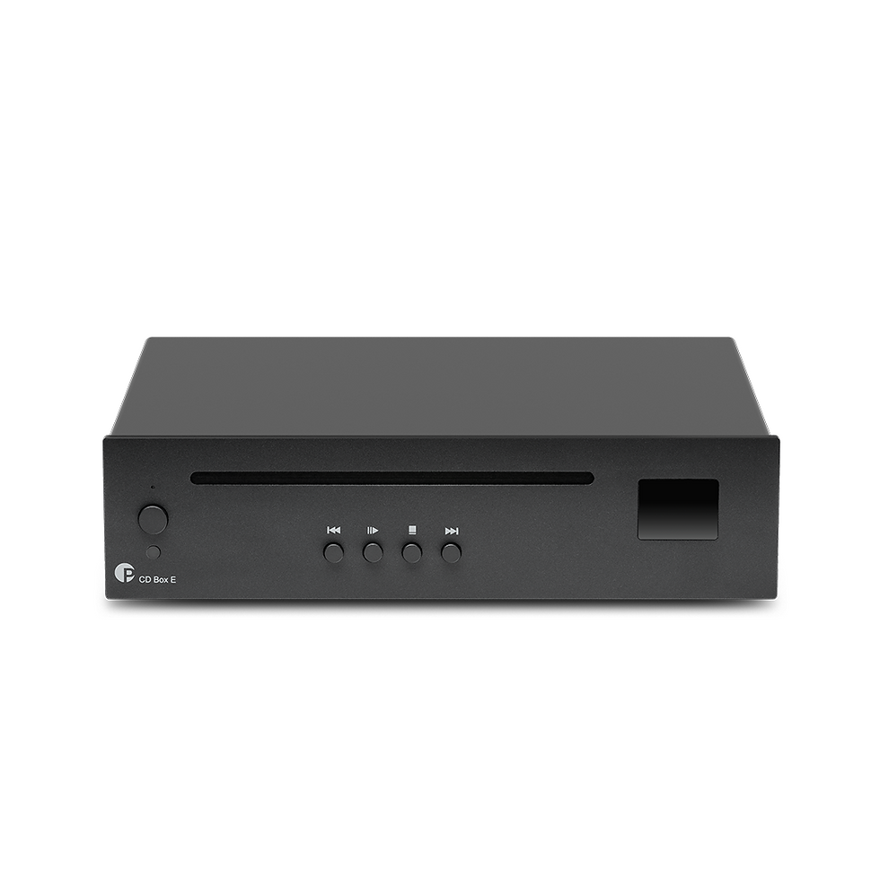 PROJECT CD BOX E COMPACT DISC PLAYER in black