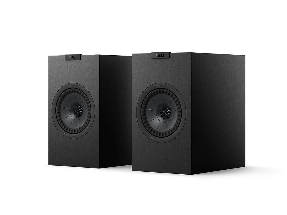 Thumbnail: KEF Q1 META BOOKSHELF SPEAKERS in black