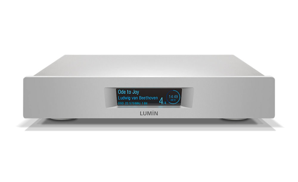 LUMIN U2 MINI MUSIC STREAMER in silver