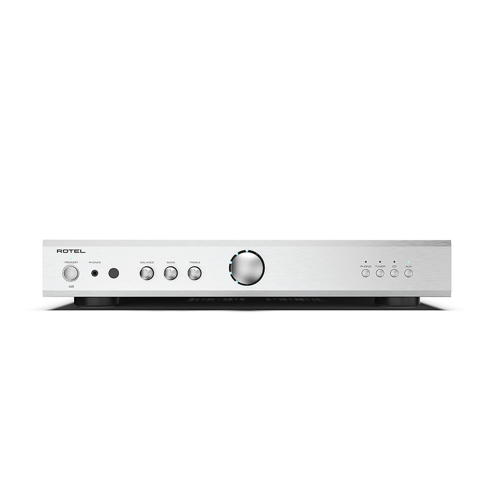 Thumbnail: ROTEL A8 AMPLIFIER in silver