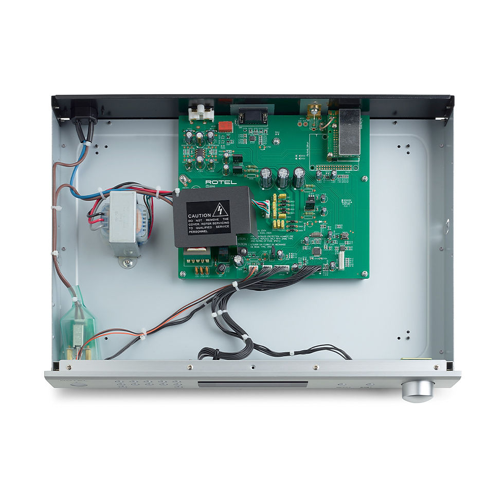 Thumbnail: inside the ROTEL T11 DAB/FM TUNER