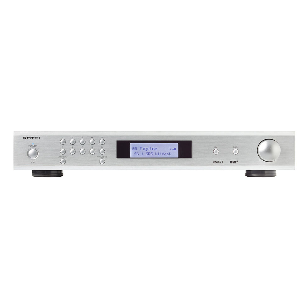 ROTEL T11 DAB/FM TUNER in silver