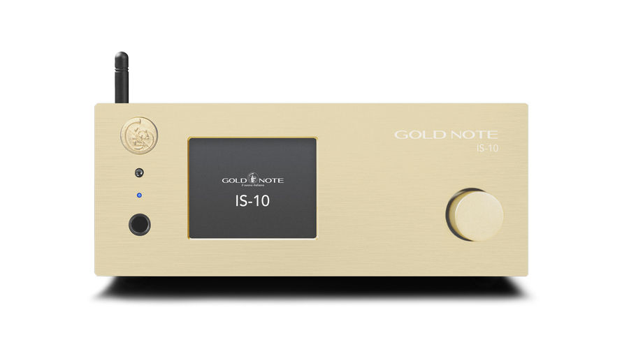 Thumbnail: GOLD NOTE IS-10 STREAMING AMPLIFIER in gold