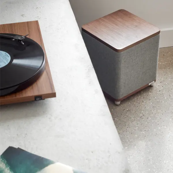 RUARK RS1 in rich walnut finish