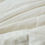 Thumbnail: Ivory White Cozy Soft Plush Velour Tufted Quilted Comforter Set