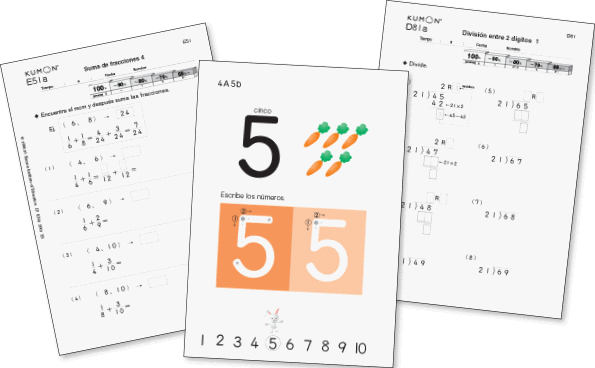kumon sheets