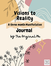 Visions to Reality 30 day Manifestation Journal Cover page.png