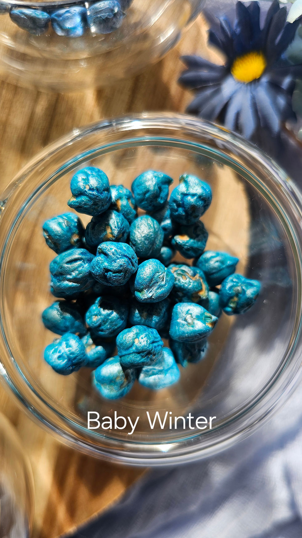 Thumbnail: ✨🔵 Sensory Chickpeas - Metallic Blue Collection