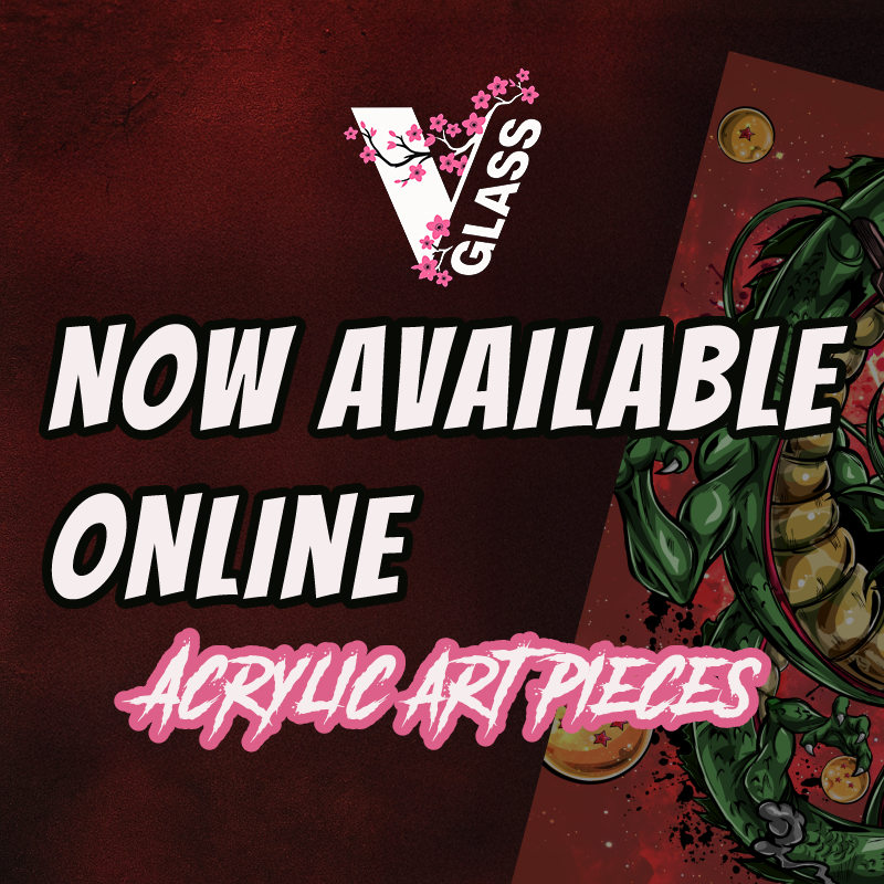 Thumbnail: Dragon of the Mystic Seven Orbs -  Acrylic Print 24x16