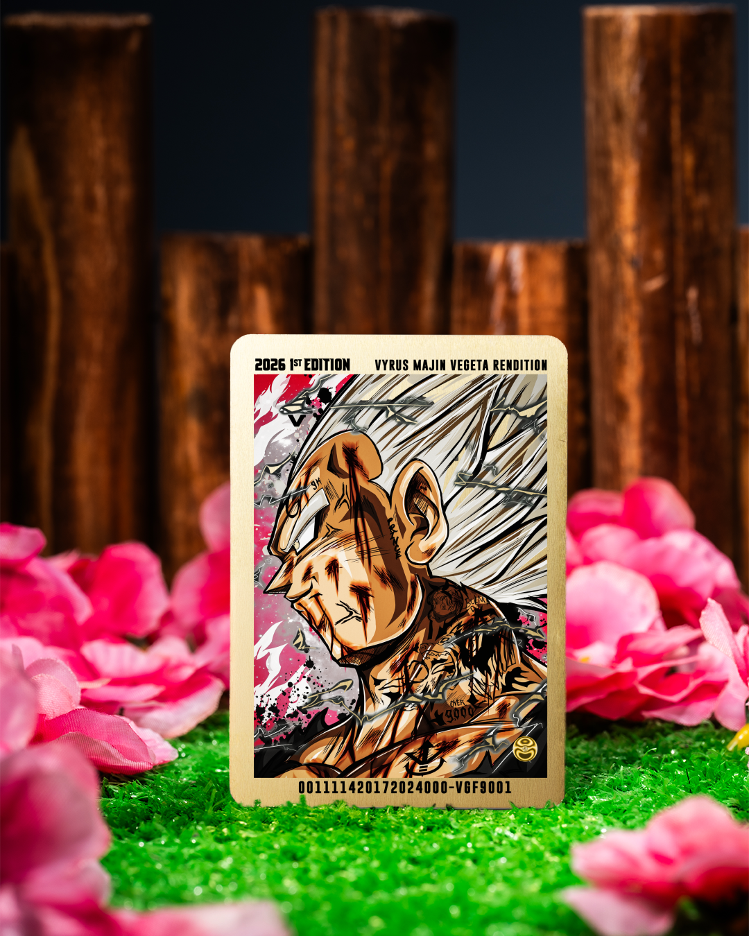 Vyrus Majin Vegeta - Collectible Trading Card