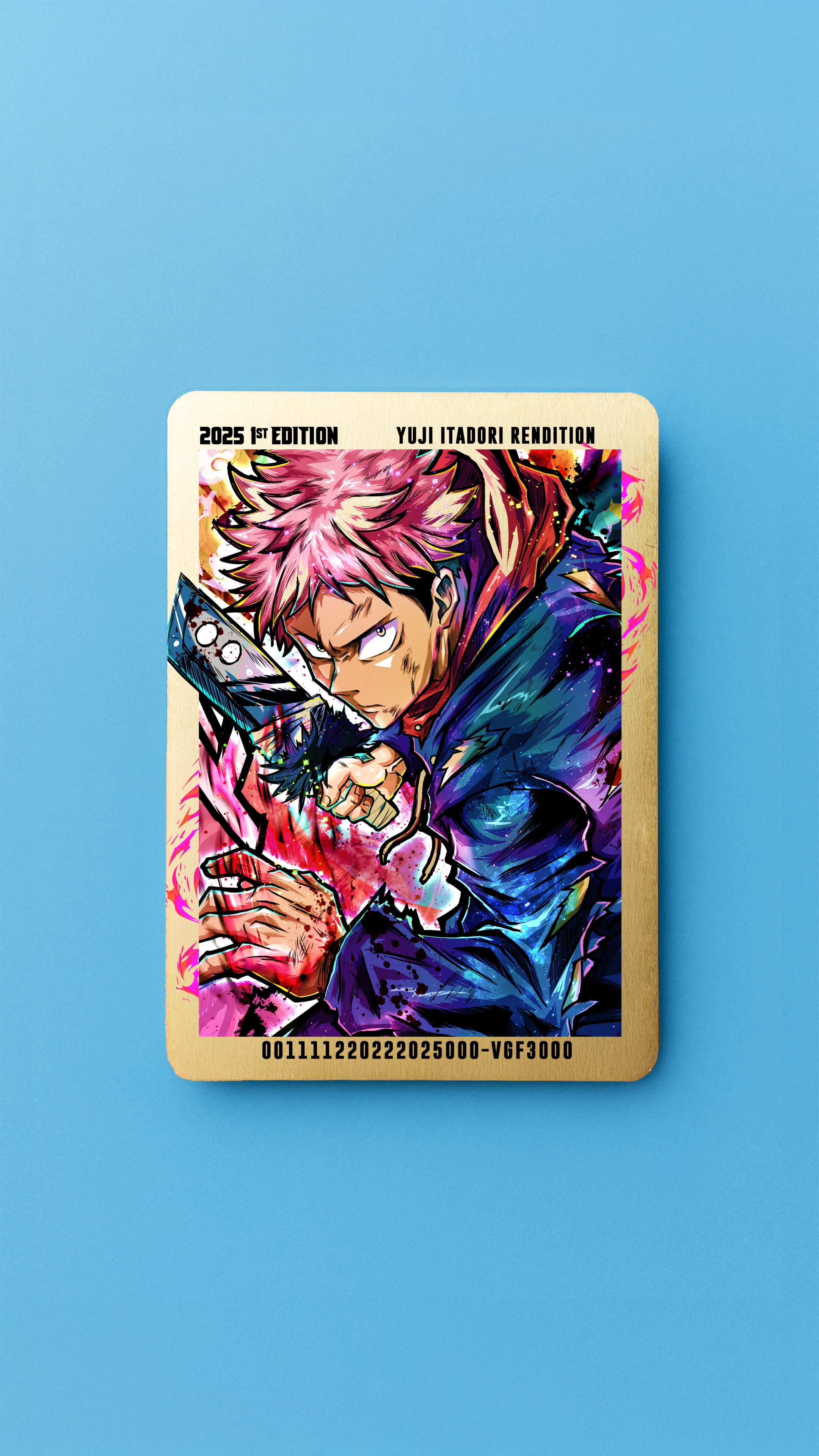 Itadori Kaisen  RENDITION Collectible Card