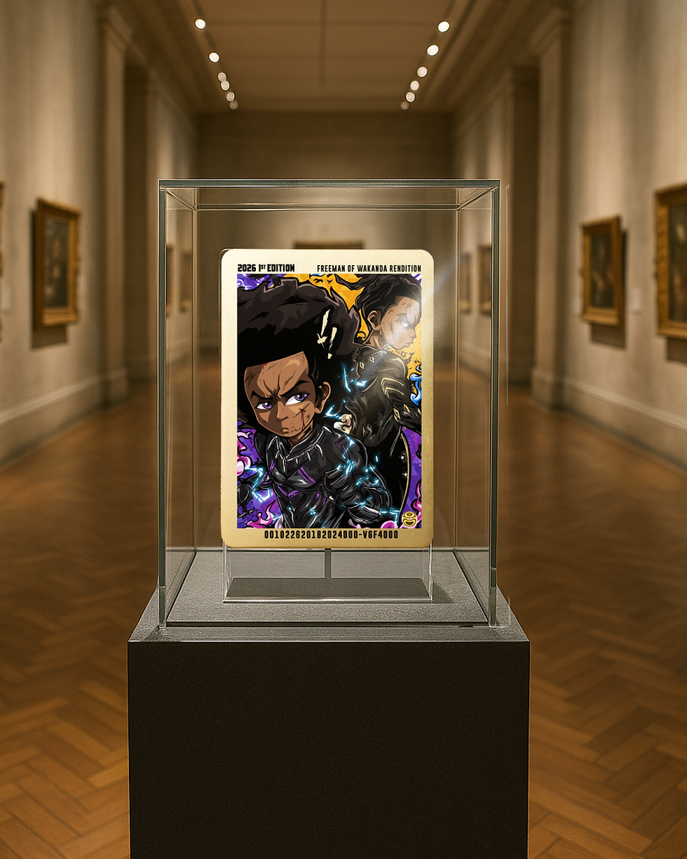 Thumbnail: Freeman of Wakanda Collectible Card