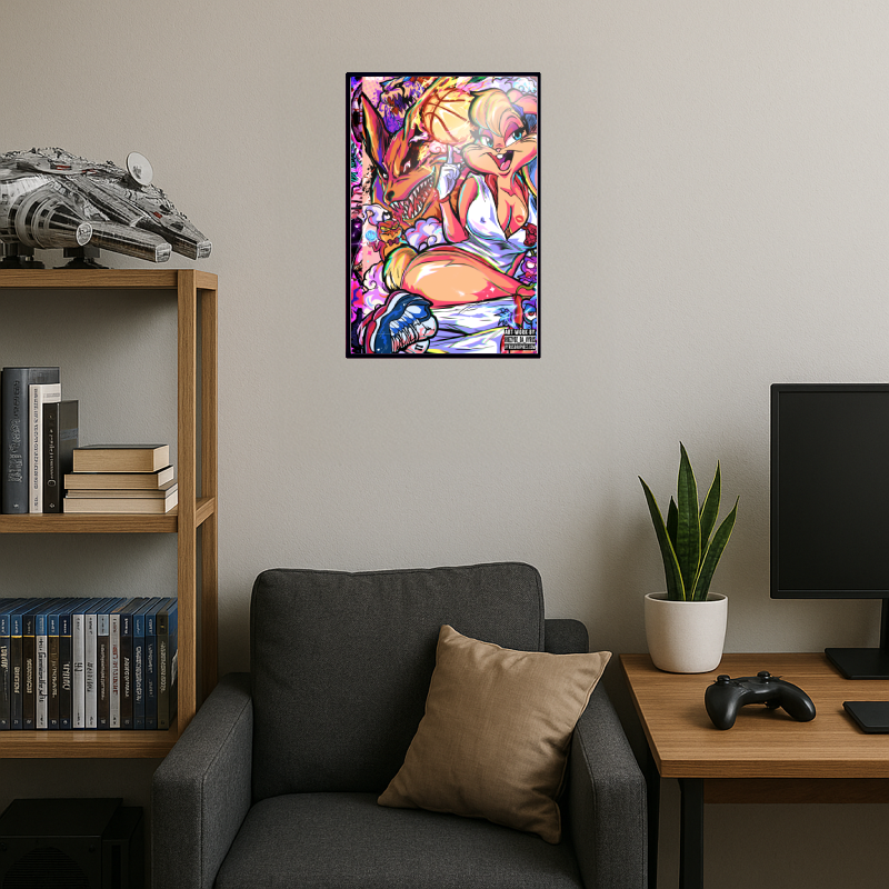 Thumbnail: L$D 11 Jinchuriki Jam - Acrylic Print 24x16