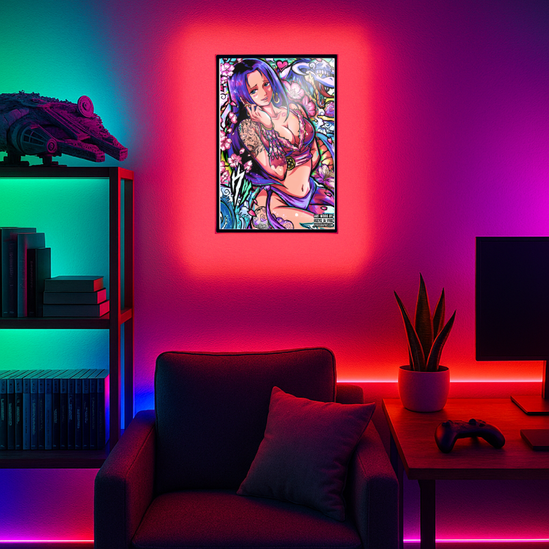 Thumbnail: Snake Pirate Boa - Acrylic Print 24x16