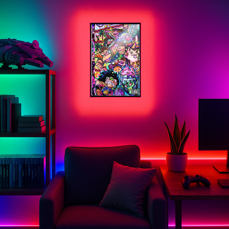 Thumbnail: L$D 19 Banana Kong 64 - Acrylic Print 24x16