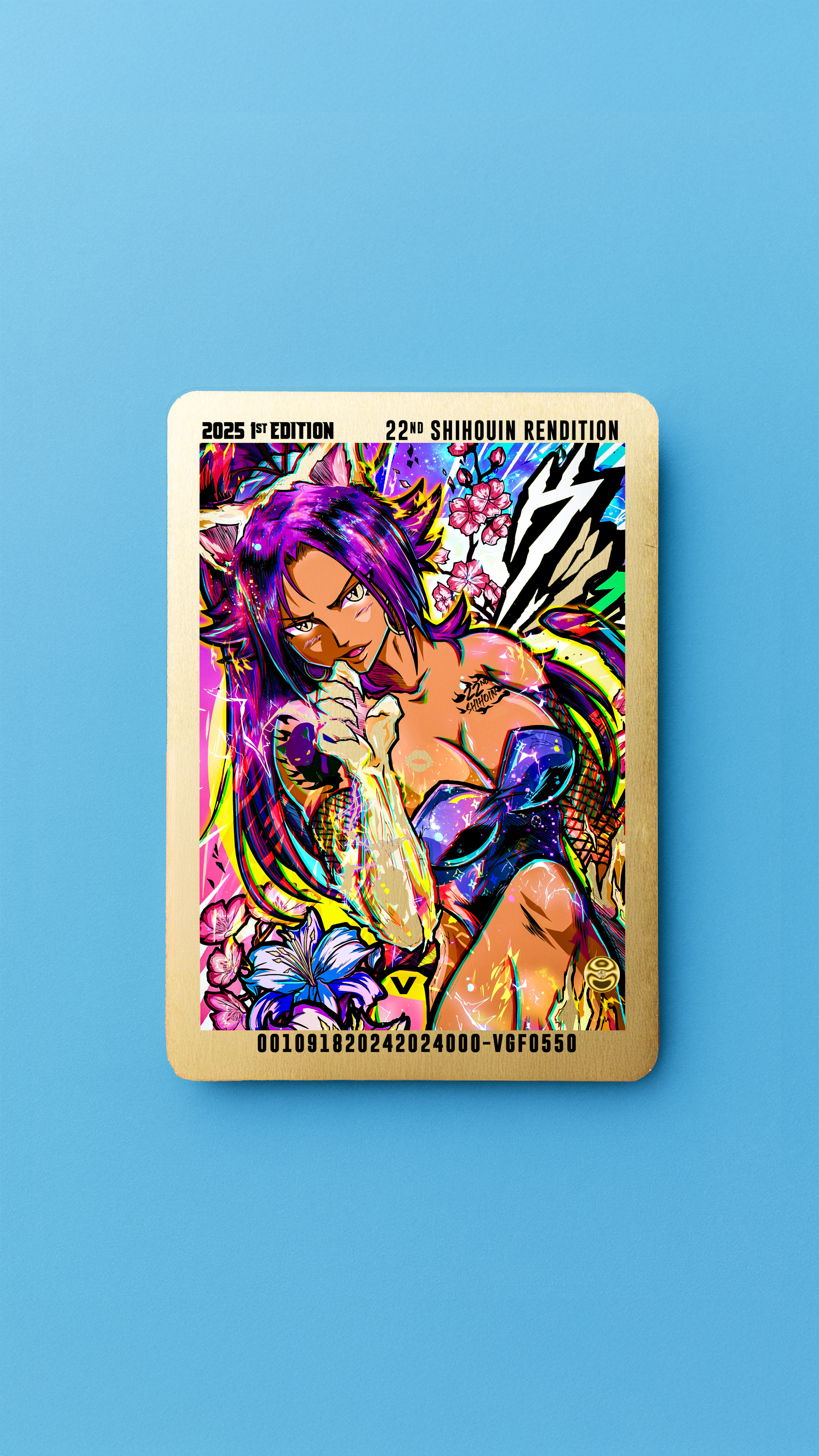 Yoruichi Rendition Collectable Card