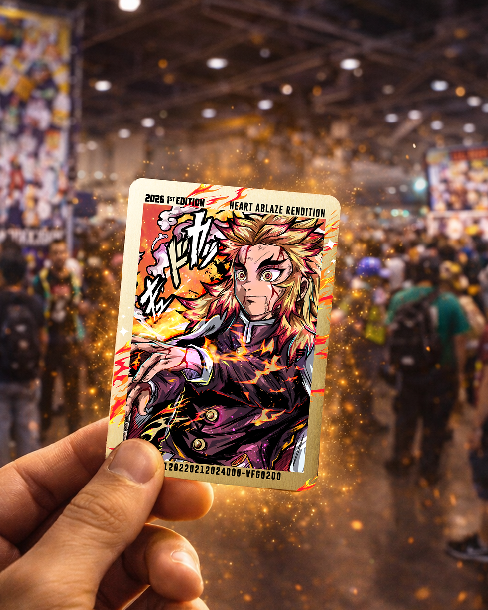 Thumbnail: HEART ABLAZE RENDITION Collectable Card