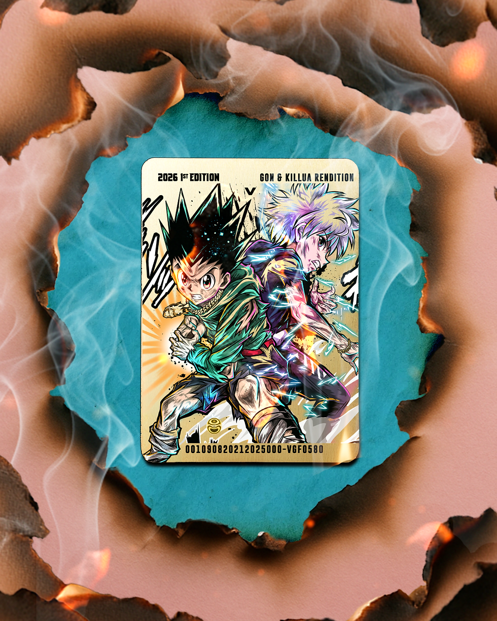 Thumbnail: Gon & Killua Rendition Collectible Trading Card
