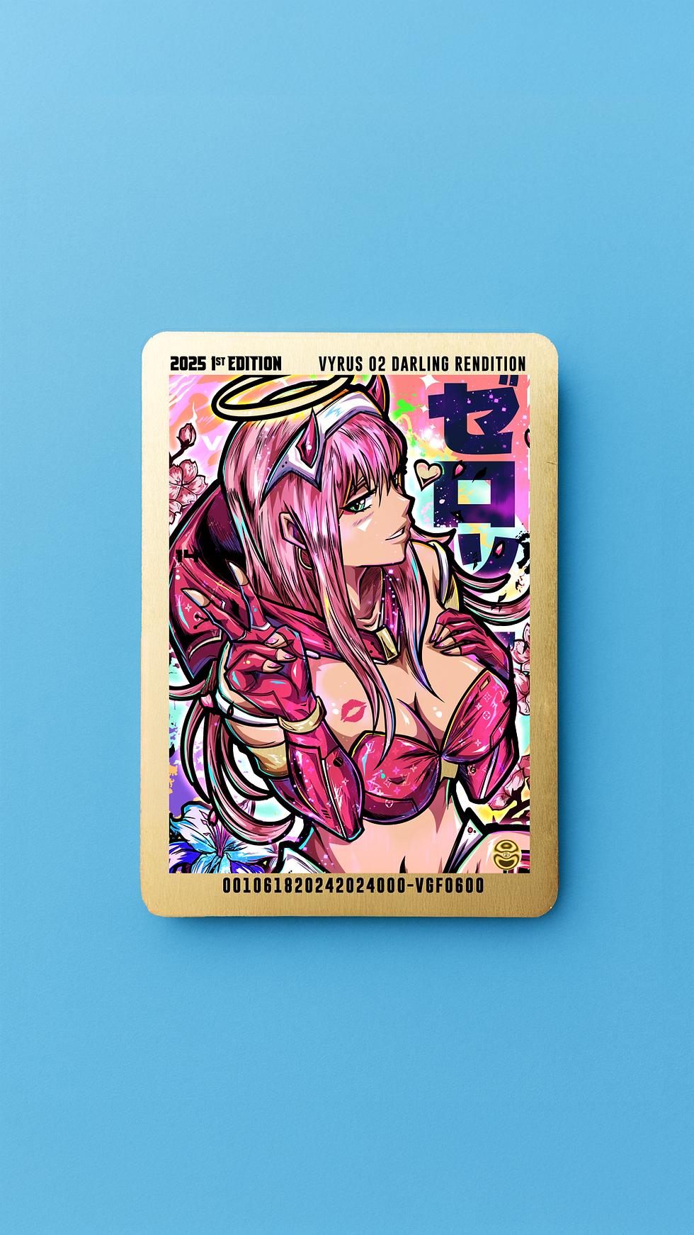 Thumbnail: Zero Two Darling Rendition Collectable Card