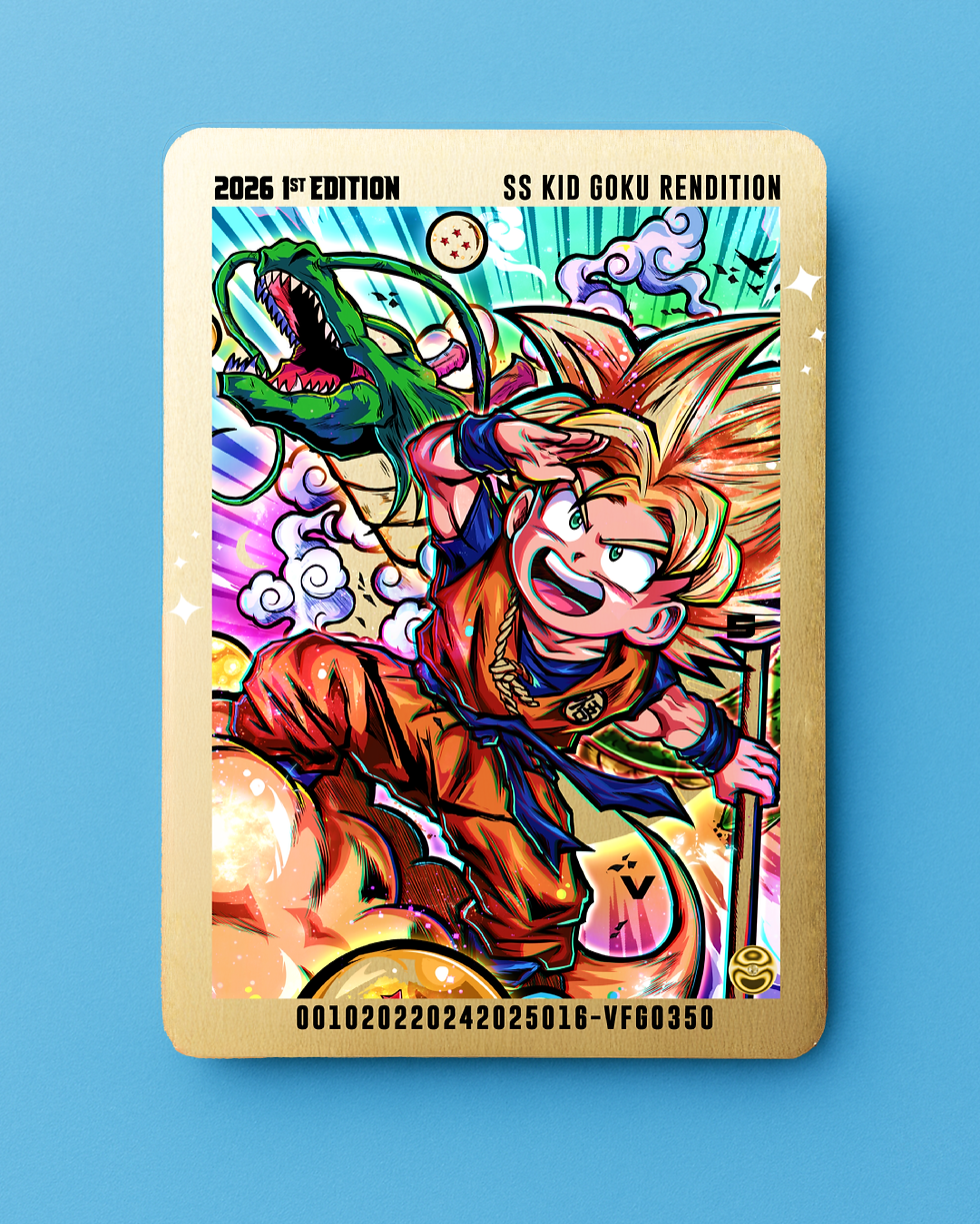 Thumbnail: Super Son Goku Daima RENDITION Collectible Card