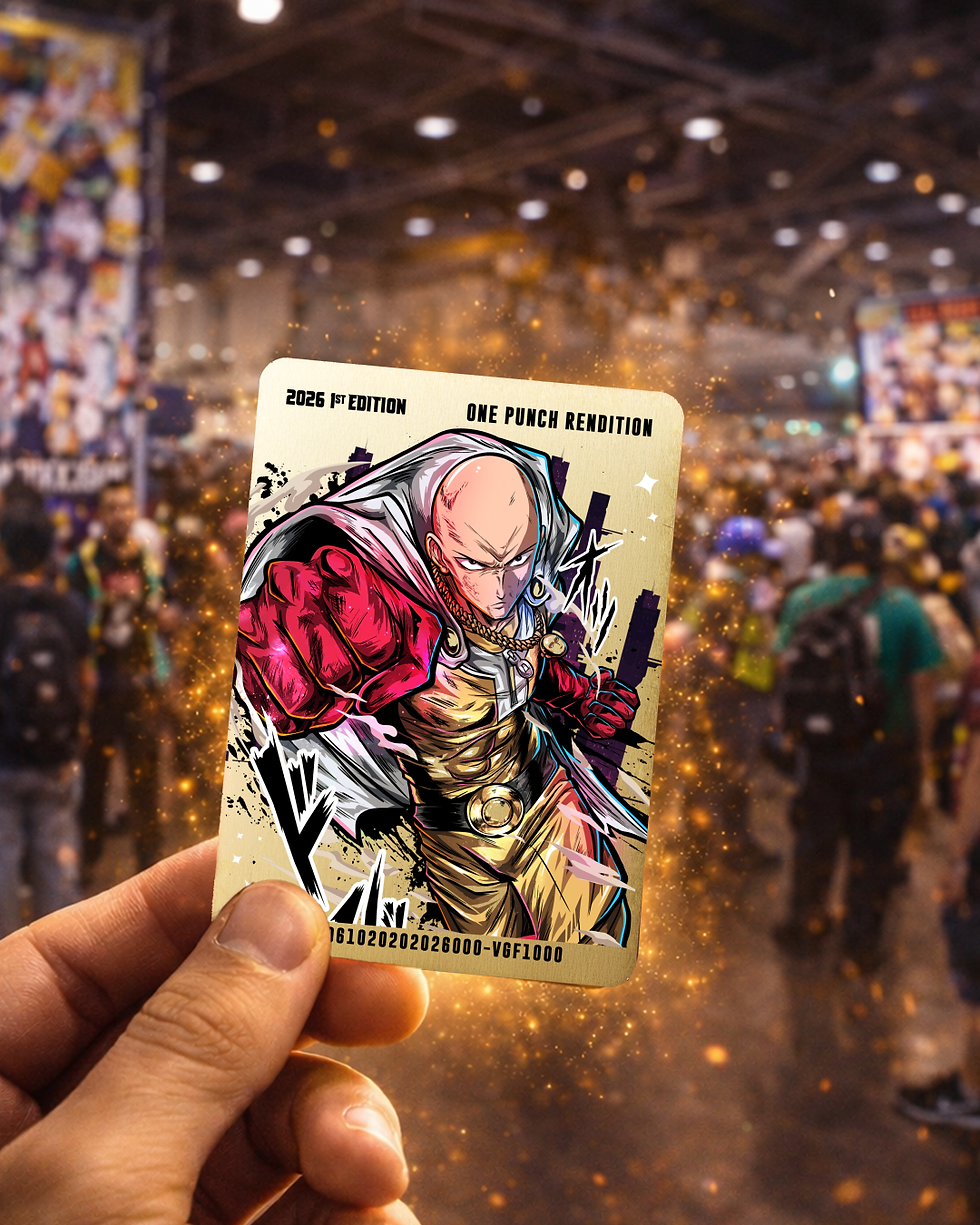 Thumbnail: OP Saitama  RENDITION Collectible Card