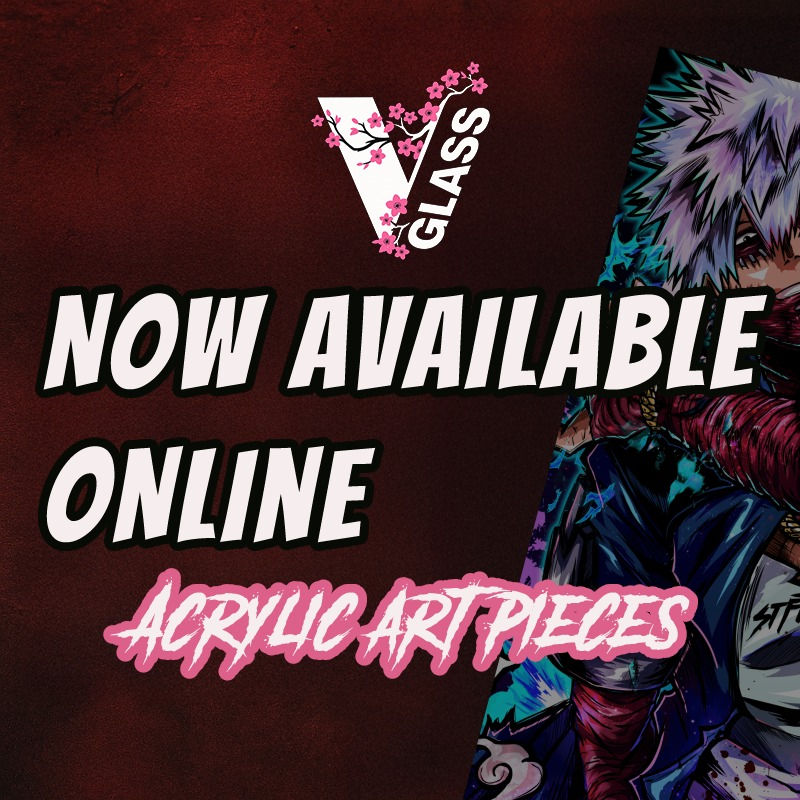 Thumbnail: SuperVillain Dabi Blue Flame -  Acrylic Print 24x16