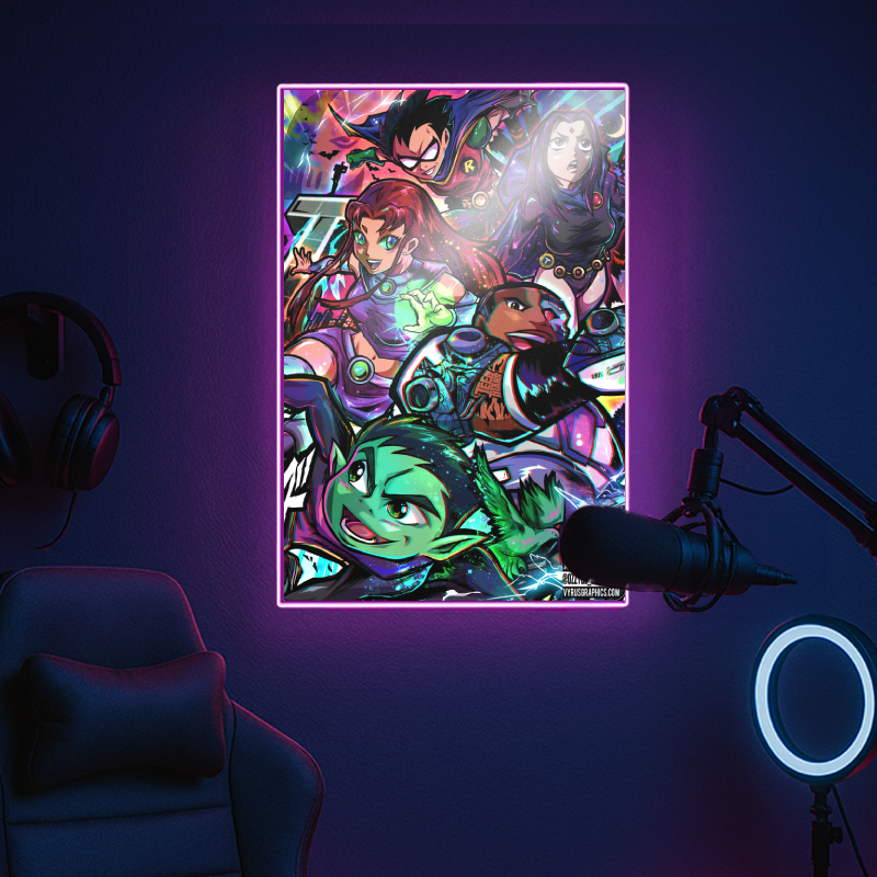 Titan Teens Team OG Vyrus Rendition - Acrylic Print 24x16