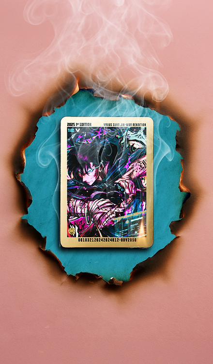 'Solo Leveling" Collectible Card