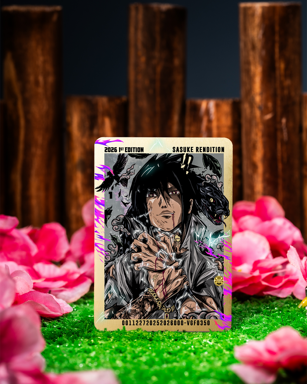 Thumbnail: Sasuke Rendition Collectible Trading Card