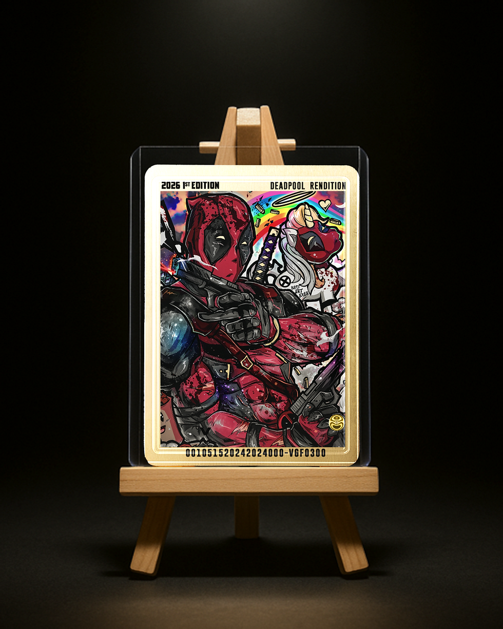 Thumbnail: Deadpool  Rendition Collectable Card