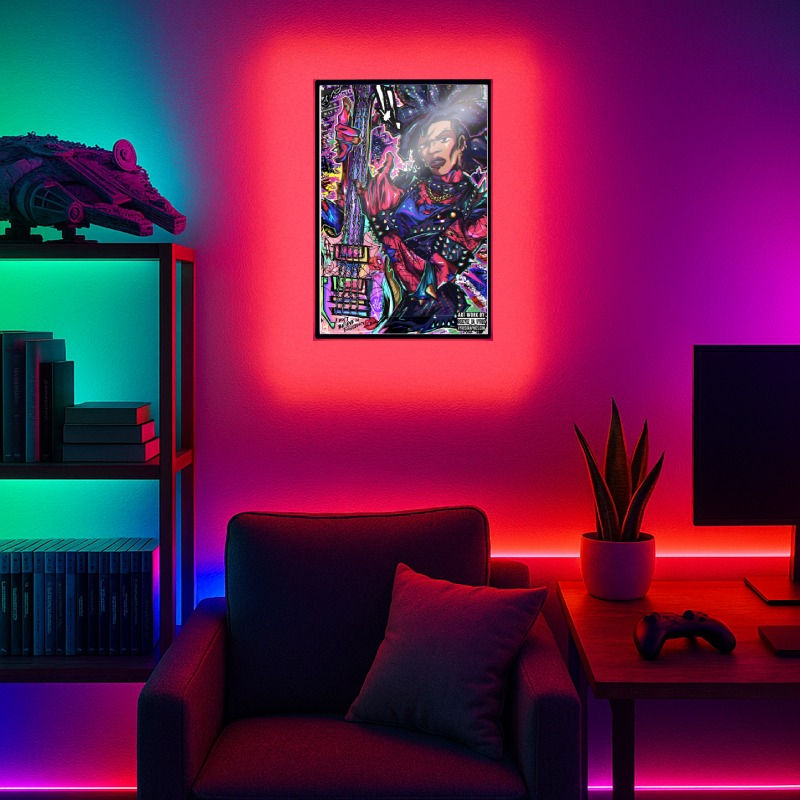 Thumbnail: The Spider Rockstar - Acrylic Print 24x16