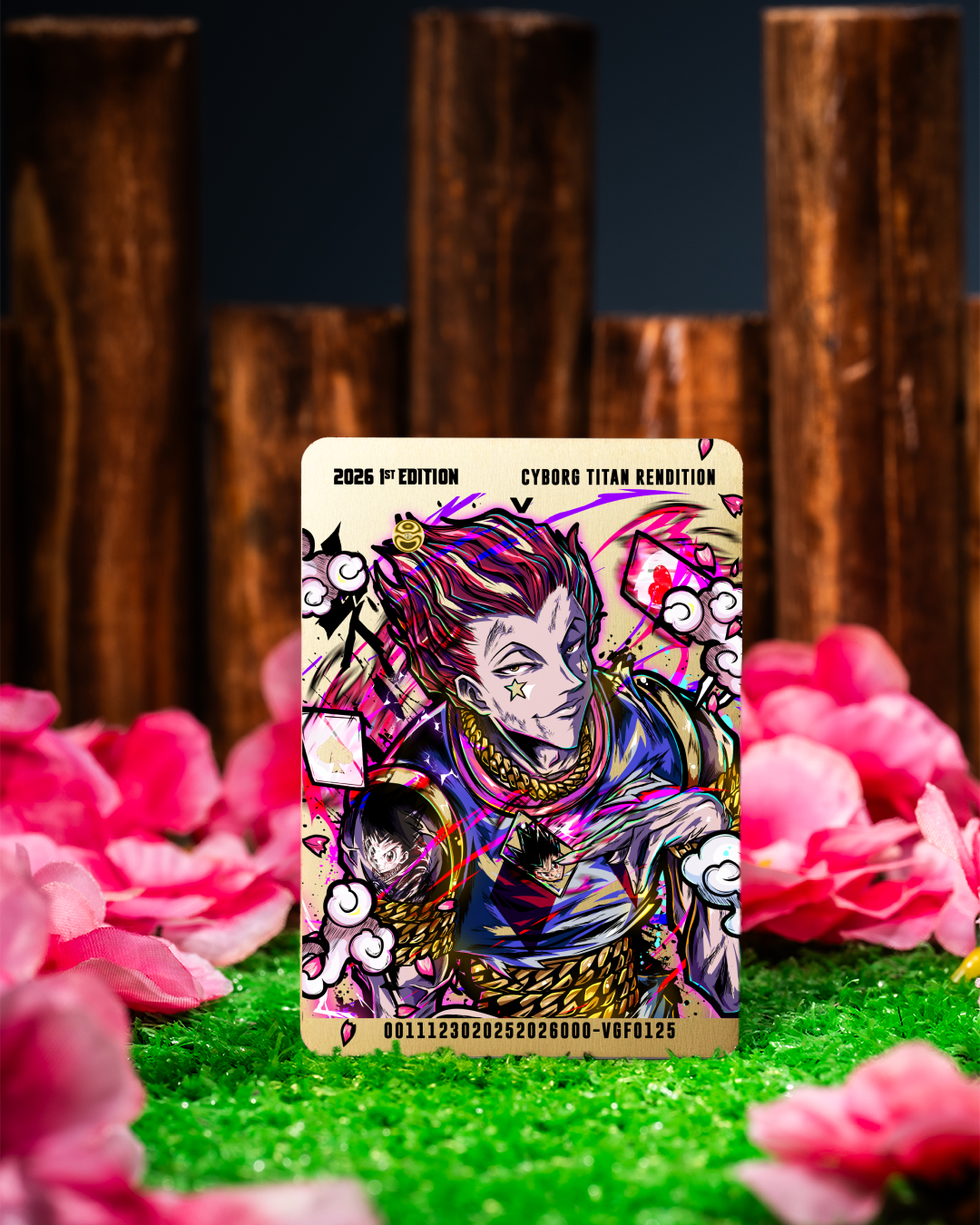 Hisoka Rendition Collectible Trading Card