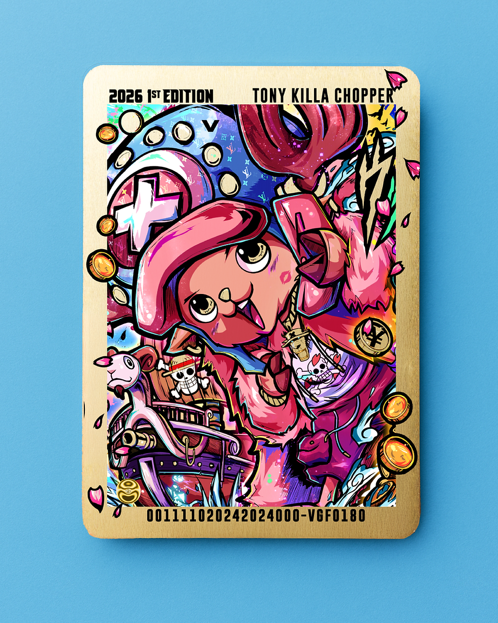 Thumbnail: TONY KILLA CHOPPER Collectable Card