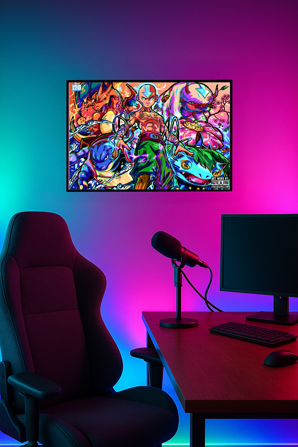 L$D 07 Last Poke Master - Acrylic Print 24x16