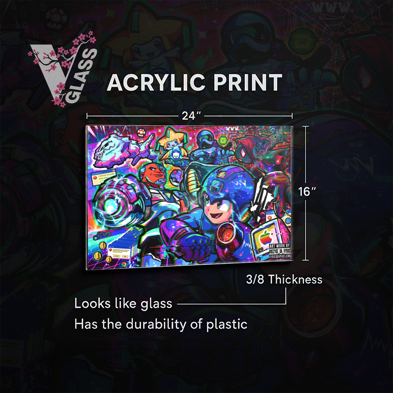 Thumbnail: L$D 20 The Cannon Hackers - Acrylic Print 24x16