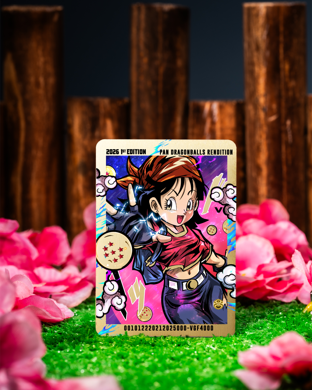 Pan Dragonballs Rendition Collectible Trading Card