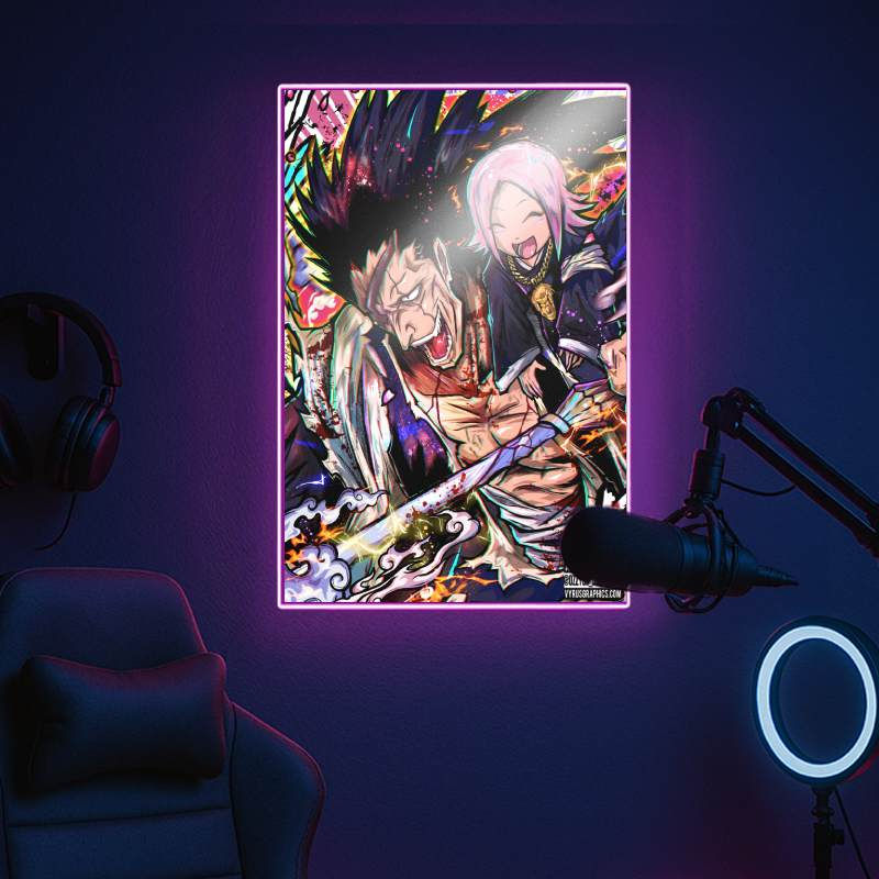 Kenpachi The Blade - Acrylic Print 24x16