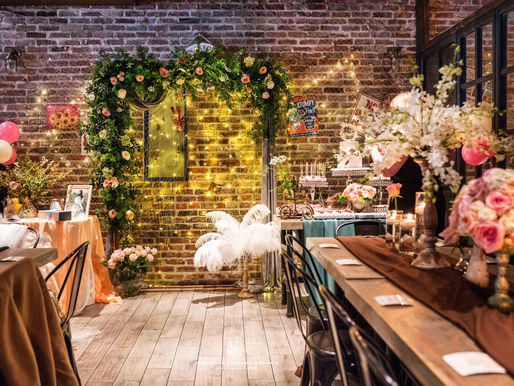 花田设计少女系生日派对现场