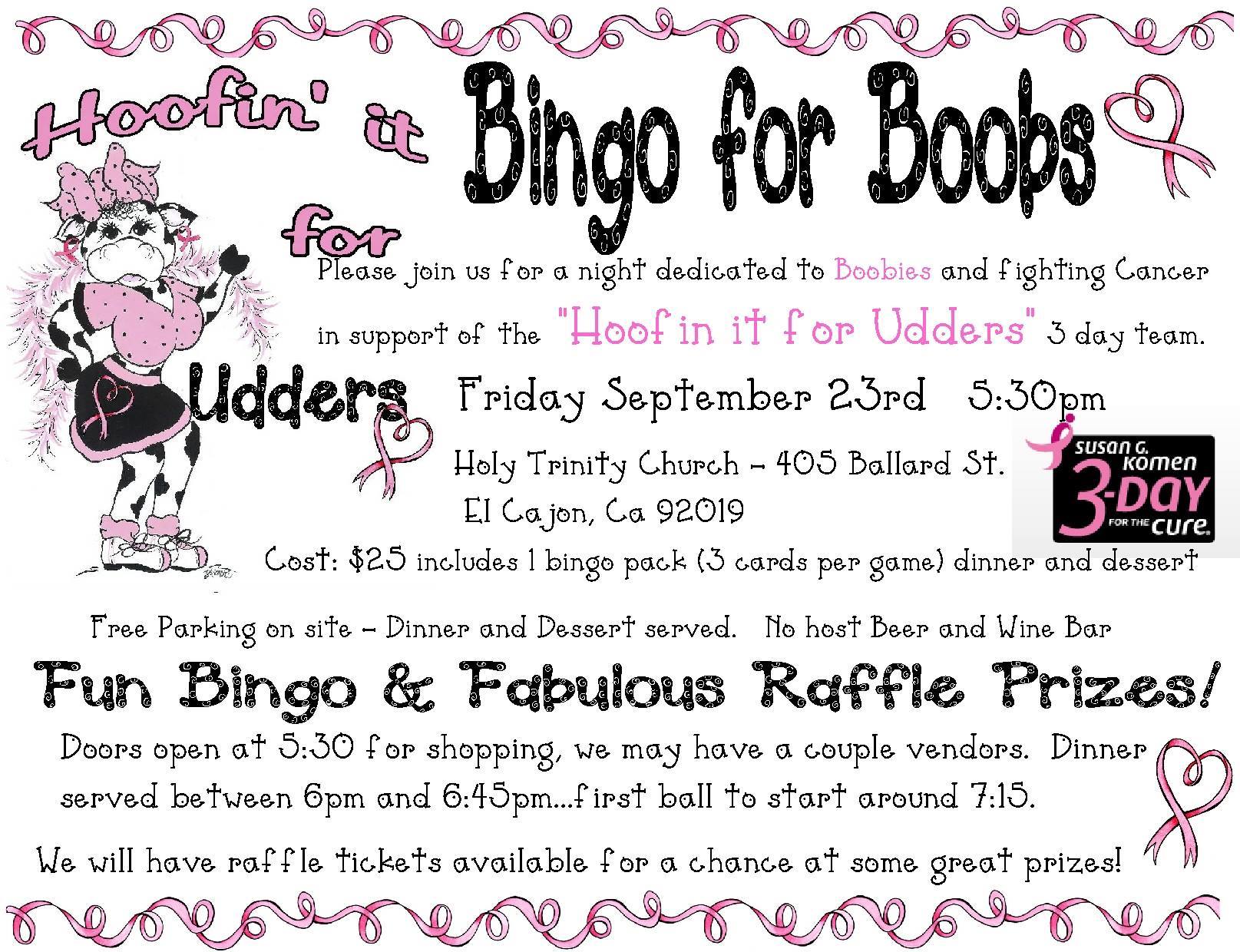 Bingo for Boobs