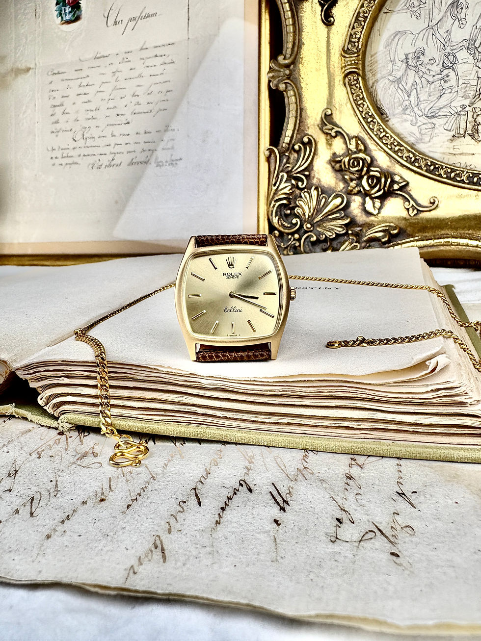 Thumbnail: Rolex 18k Solid Gold Cellini