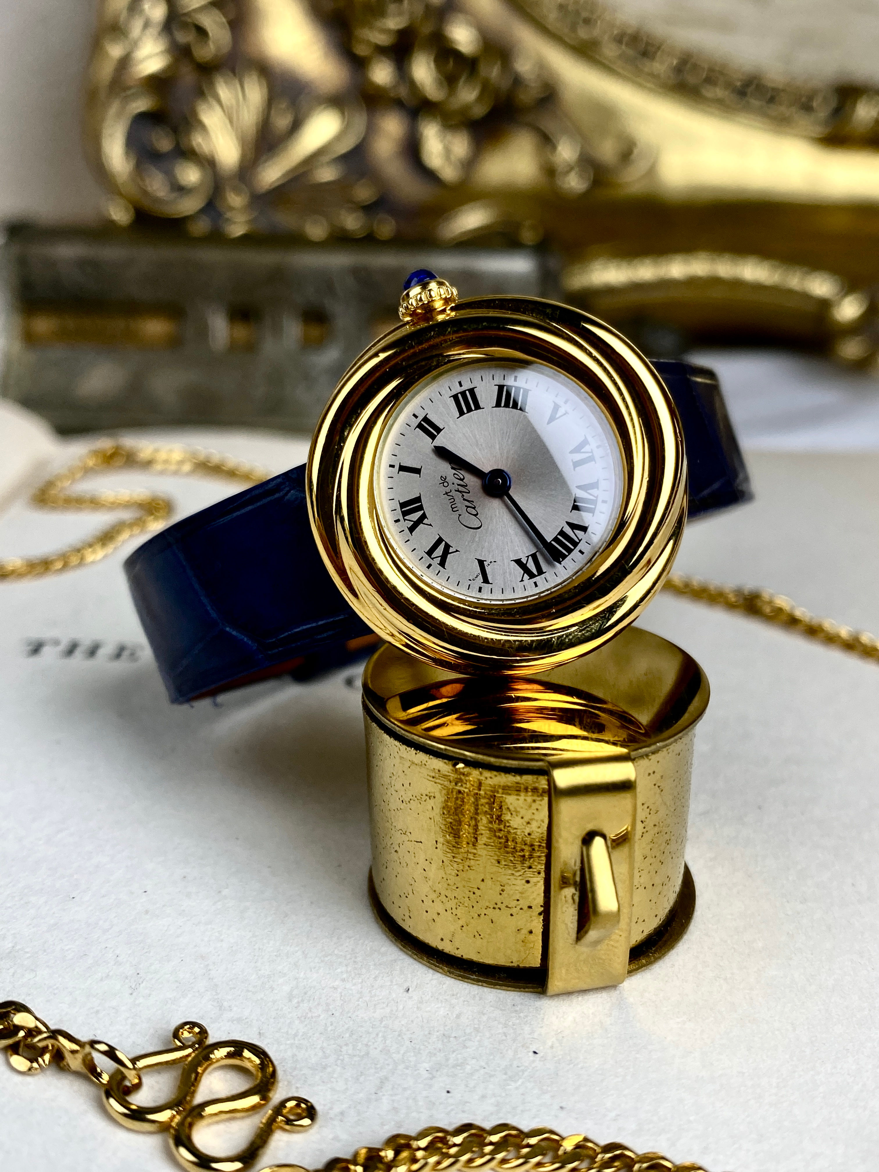 Cartier Trinity Rose With Certificate