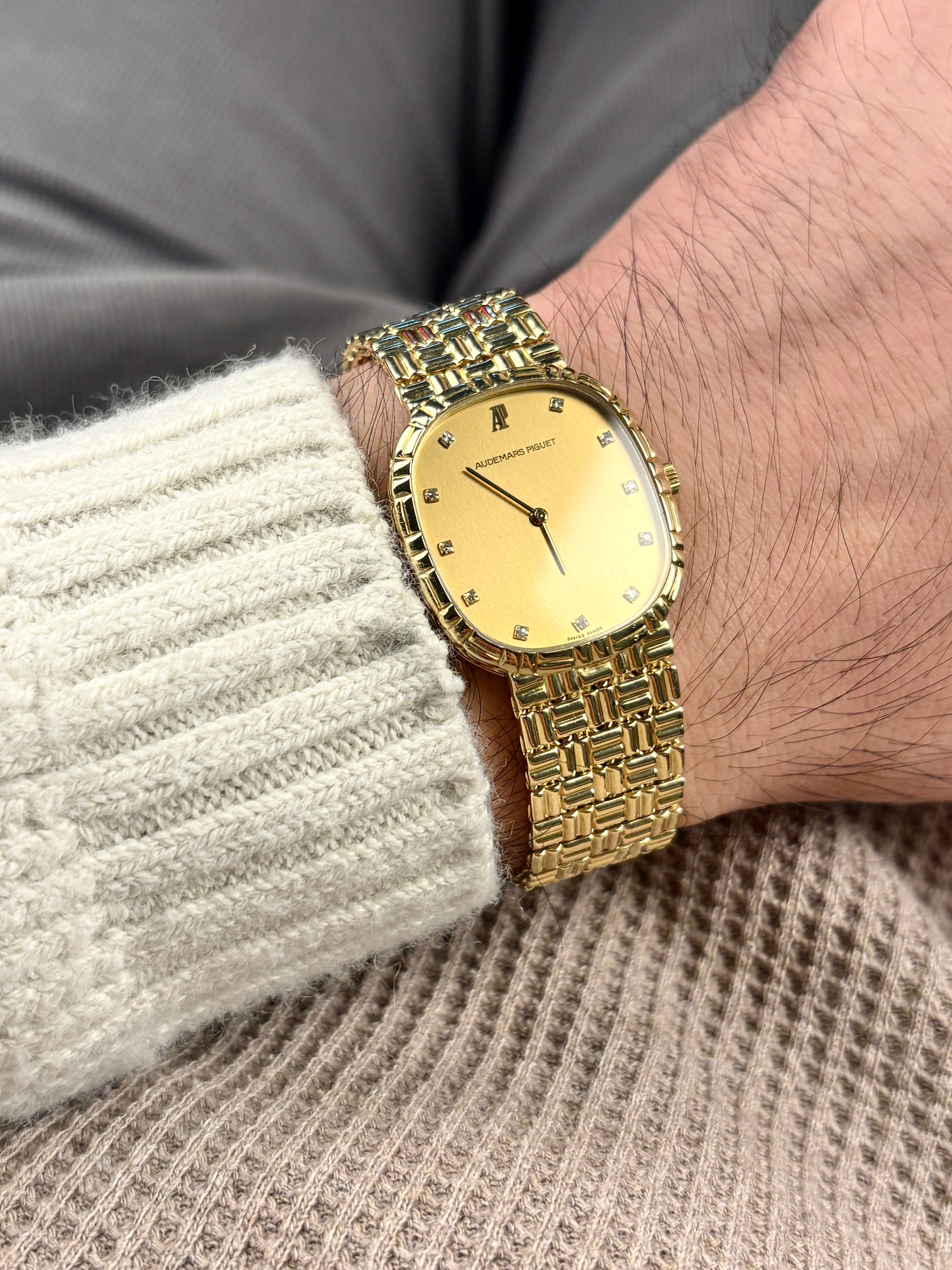 Audemars Piguet 18k Solid Gold Ellipse