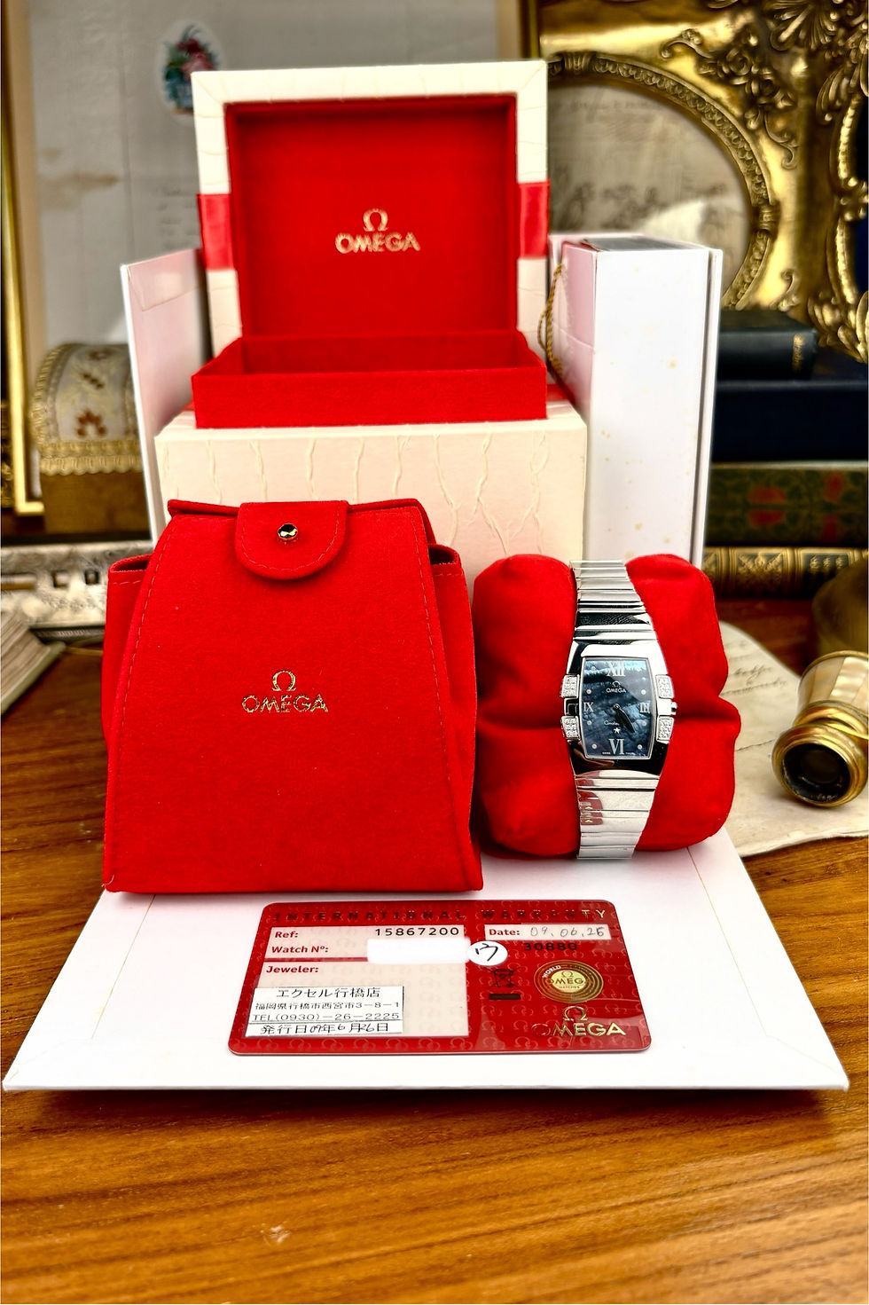 Thumbnail: OMEGA Constellation Blue Mother Of Pearl